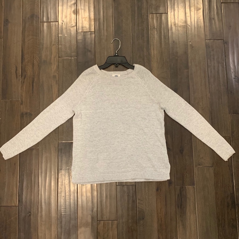 Old Navy Gray Knit Sweater